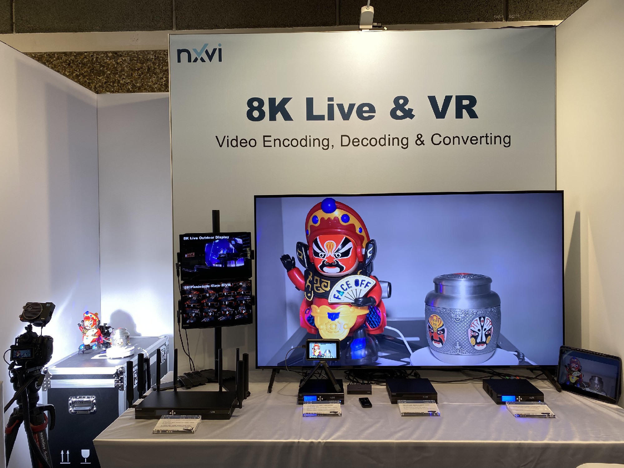 NxVi Shines Bright at IBC2023 with Leading-Edge 8K Live, VR, and AI Innovations